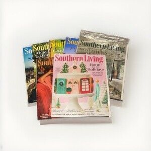 Southern Living Magazine Lot 7 Back Issues April - Dec 2025 Bundle Collector